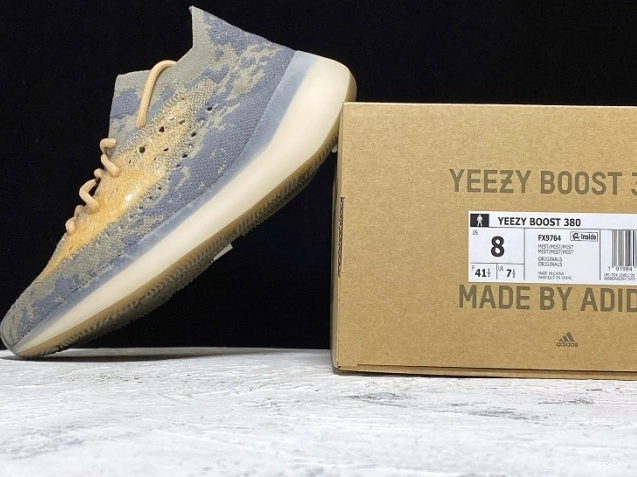 380 Boost Adidas Yeezy FX9764 Mist 0808
